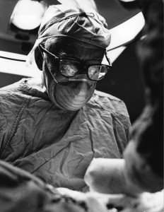 Francis D. Moore MD, in surgery at the Peter Bent Brigham Hospit